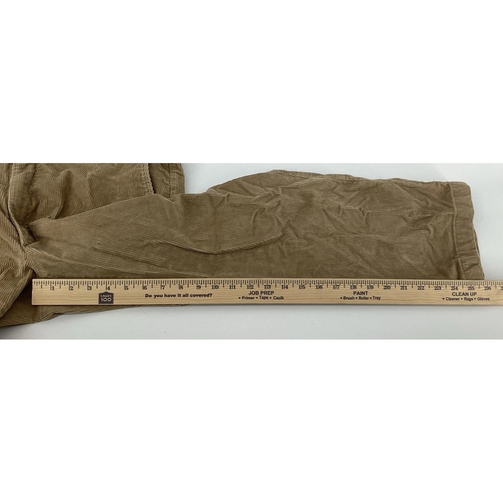 L.L. Bean Stretch Country Corduroy Pants Men's 38X30 Khaki 502835 - Picture 7 of 7